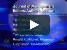 Journal of Management Session Video