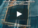 Conference Opening Remarks Video